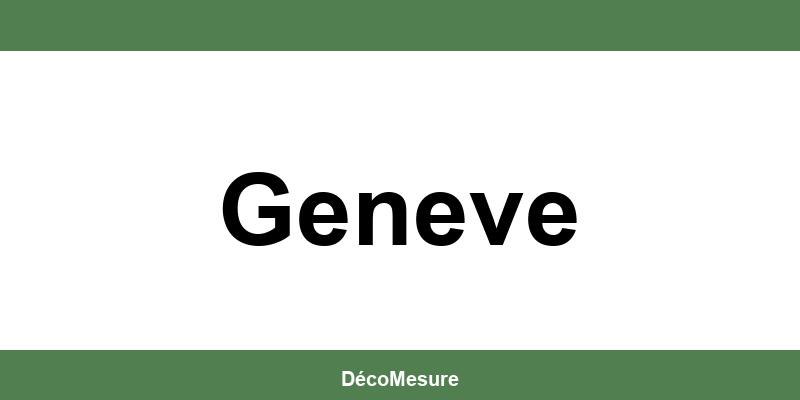 Horaires et adresses Alinea à Geneve